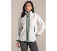 Craghoppers Kidsy Borg Full-Zip Active Fleece Jacket In Cream Cream
