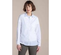 Craghoppers Womens Kiwi III Long Sleeve Hiking Shirt Anti-Insect UV Protection Outdoor Top White