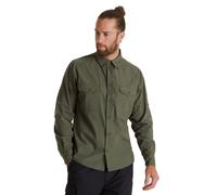 Craghoppers Men's Kiwi Long Sleeved Shirt with Zip Up Pocket, Sun and Insect Protection Fabric, for Outdoors, Walking, Hiking and Camping