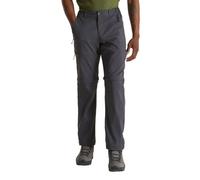 Craghoppers Kiwi Pro Convertible Trousers: Dark Lead: 38W Short Size: