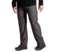 Craghoppers Kiwi Pro Men's Convertible Trousers Men's Size 30S In Black Pepper / Dark Grey