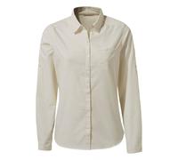 Craghoppers - Women's Kiwi II L/S Shirt - Blouse size 36, sand/grey
