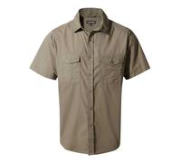 Craghoppers Kiwi Short Sleeve Shirt Beige L Men