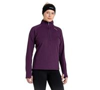 Craghoppers Ladies Dynamic Pro Half Zip Fleece Damson 14