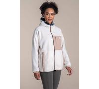 Craghoppers Longlands Reversible Borg Hooded Water-Repellent Jacket In White White 8