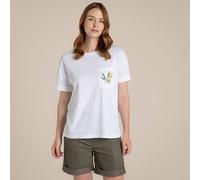Craghoppers Women's Maya Short Sleeved T-Shirt in White | Size: 16 Craghoppers White 16
