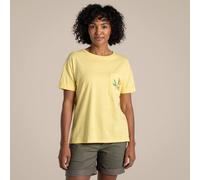 Craghoppers Women's Maya Short Sleeved T-Shirt in Yellow | Size: 12 Craghoppers Yellow 12