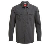 Craghoppers Mens Adventure III Nosilife Long-Sleeved Shirt - Black Pepper - M - Black Pepper - 100% Recycled Polyamide