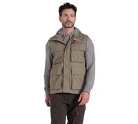 Craghoppers Men's NosiLife Adventure Insect-Repellent Gilet Bodywarmer in Beige | Size: XL Craghoppers Beige XL