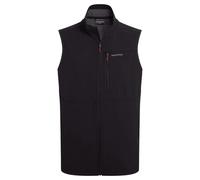 Craghoppers Mens Altis II Logo Gilet - Black - S - Black - 76% Recycled Polyester/21% Polyester/3% Elastane