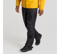 Craghoppers Men's AquaDry 'Ascent' Waterproof Hiking Overtrousers in Black | Size: 36R Craghoppers Black 36R