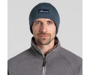 Craghoppers Mens Archive II Winter Beanie Hat with Advanced Insulation & Made from Recycled Fabric - Perfect for Outdoors, Walking, Hiking & Camping Grey