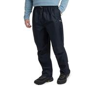 Craghoppers Mens Ascent Ii Waterproof Overtrousers Hiking Pants, Black, S Long UK