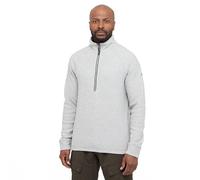 Craghoppers Mens Barn Half Zip Fleece Pullover Sweater, Soft Grey Marl, S UK