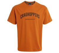 Craghoppers Mens Batley Work T-Shirt (Potters Clay) - Orange - Size Medium