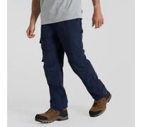 Craghoppers Men's Bedale Stretch Cargo Workwear Trousers Dark Navy