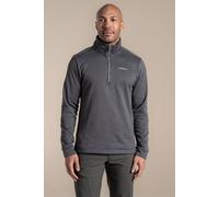 Craghoppers Men's Blake Half-Zip Insulating Active Fleece in Light Grey | Size: Medium Craghoppers Light Grey M