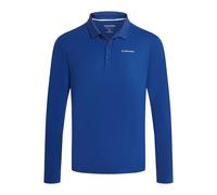 Craghoppers Mens Bramshaw Golf Nosilife Long-Sleeved Polo Shirt - Deep Marina - XL - Deep Marina - 100% Mixed