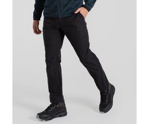 Craghoppers Men's Brisk Practical Lightweight Walking Water Repellant Trouser in Black | Size: 40R Craghoppers Black 40R
