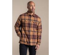 Craghoppers Men's Burnbank Check Insulating Overshirt in Brown | Size: Large Craghoppers Brown L