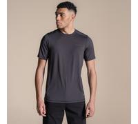 Craghoppers Men's Charon II Short Sleeve T-Shirt Black, Size: L