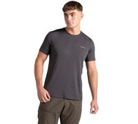 Craghoppers Men's Charon Short Sleeved T-Shirt Base Layer Top Grey