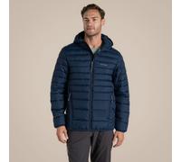 Craghoppers Men's Compresslite Hooded Baffled Hooded Insulated Jacket in Mid Navy | Size: Large Craghoppers Mid Navy L