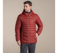 Craghoppers Men's Compresslite IX Hooded Insulating Jacket | Red Jasper