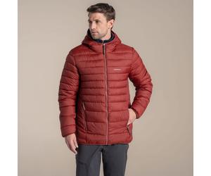 Craghoppers Men's Compresslite IX Hooded Insulating Jacket | Red Jasper