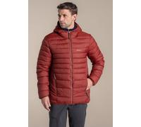 Craghoppers Men's Compresslite IX Hooded Water Repellent Jacket in Red | Size: XL Craghoppers Red XL