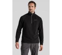 Craghoppers Men's Corey HZ Fleece Sweater, Black, S