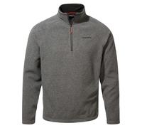 Craghoppers Men's Corey VI Half Zip Fleece Top - Black Pepper Marl - S - Black Pepper Marl - 100% Polyester