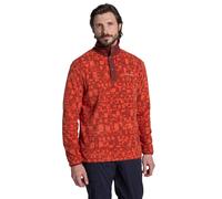 Craghoppers Mens Dewlish II Printed Overhead Fleece Top (Feldspar) - Coral - Size Small