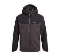 Craghoppers Mens Diggory Stretch Waterproof Jacket (XXL) (Black/Black Pepper)