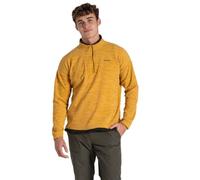 Craghoppers Men's Esk Half Zip Fleece Insulating Pullover - Perfect for Outdoors, Walking, Hiking & Camping Yellow