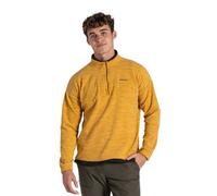 Craghoppers Men's Esk Half Zip Fleece Insulating Pullover - Perfect for Outdoors, Walking, Hiking & Camping Yellow