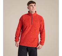 Craghoppers Men's Esk Half Zip Fleece Pimento Red