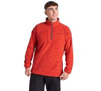 Craghoppers Mens Esk Half Zip Sweatshirt, Pimento Red, XL UK