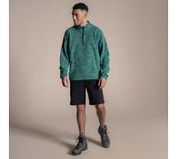 Craghoppers Mens Esk II Half Zip Fleece Top (Mosaic Green) - Dark Green - Size Medium