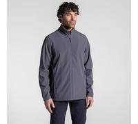 Craghoppers Men's Softshell Jacket Expert Base Camp II Water-Repellent Carbon Grey XL EU