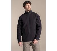 Craghoppers Men's Expert Basecamp II Softshell Jacket in Black | Size: Small Craghoppers Black S