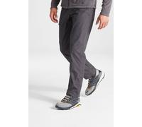 Craghoppers Men's Expert Kiwi Active Anti-Insect Practical Workwear Walking Trousers in Grey | Size: 36R Craghoppers Grey 36R
