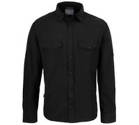 Craghoppers Mens Expert Kiwi Long-Sleeved Shirt (Black) - Size Medium