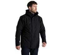 Craghoppers Mens Expert Kiwi Pro Stretch 3in1 Jacket Rain Coat, Black, XS EU
