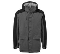 Unisex 'Expert Kiwi Pro' Stretch Waterproof Long Jacket Craghoppers Grey L