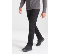 Craghoppers Men's 'Expert Kiwi Pro' Stretch Trousers in Black | Size: 40R Craghoppers Black 40R