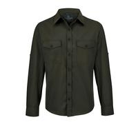 Craghoppers Mens Expert Kiwi Shirt - Dark Cedar Green - 3XL - Dark Cedar Green - 65% Polyester/35% Cotton