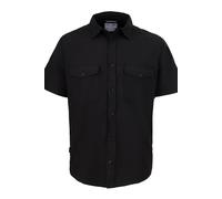Craghoppers Men's 'Expert Kiwi' Short Sleeved Shirt in Black | Size: 3XL Craghoppers Black 3XL