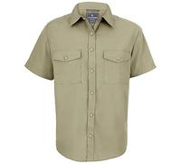 Craghoppers Mens Expert Kiwi Short Sleeved Shirt, Pebble, Size S