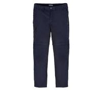 Craghoppers Mens Expert Kiwi Slim Fit Tailored Convertible Trousers, Dark Navy, Size 34"